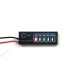 Індикатор заряду акумулятора Li-Ion / LiFePO4 / PB (2S-8S, 12V-24V) з кнопкою TEST
