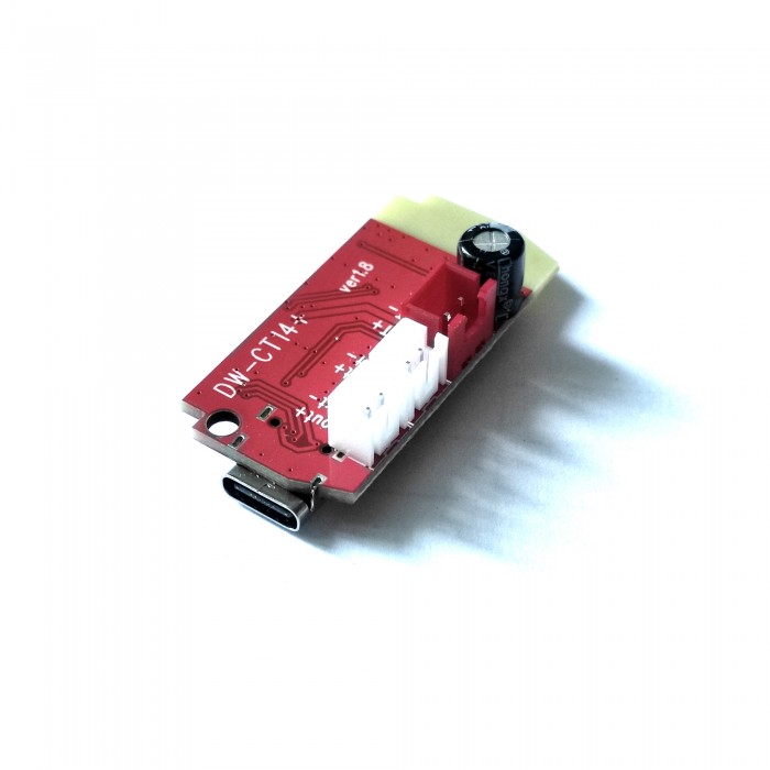Аудіо підсилювач DW-CT14+, 2х5Вт з bluetooth, JZ-B5W2 usb type C