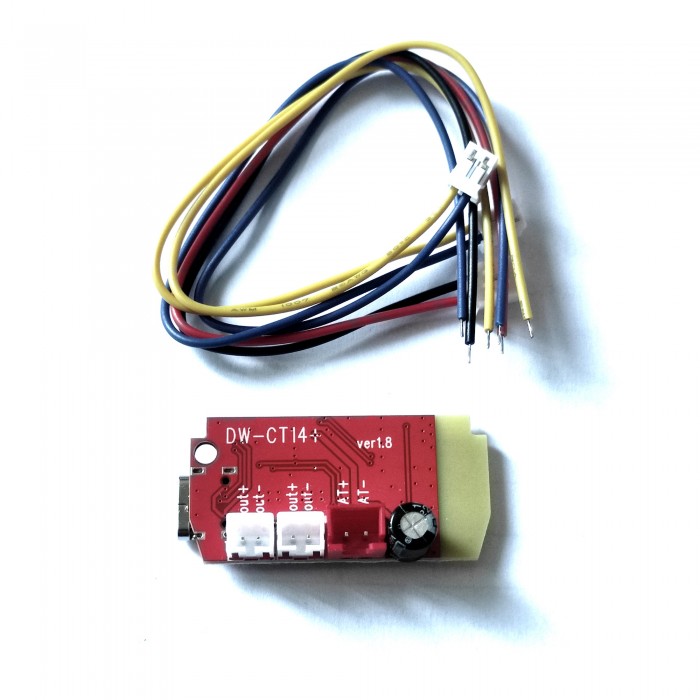 Аудіо підсилювач DW-CT14+, 2х5Вт з bluetooth, JZ-B5W2 usb type C